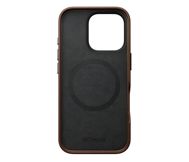 Nomad Traditional Leather case do iPhone 16 Pro Max brown - 1288762 - zdjęcie 3
